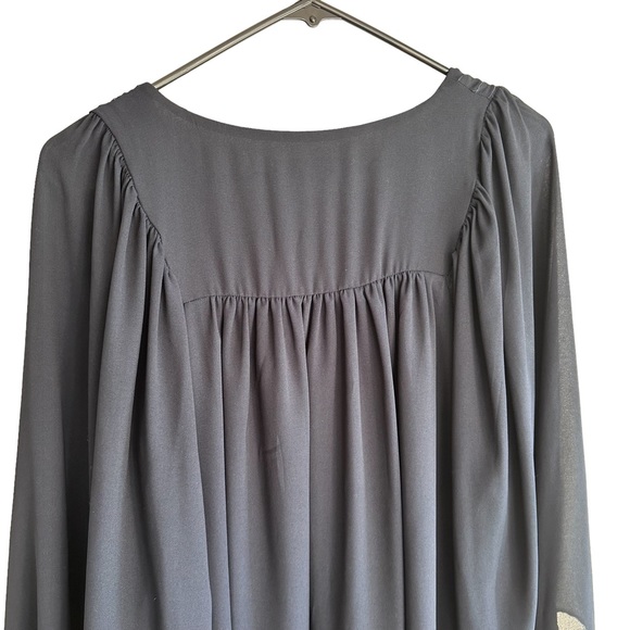 LOFT Navy Blouse Medium - Picture 7 of 7